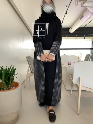 عباية بجوانب تويد #210