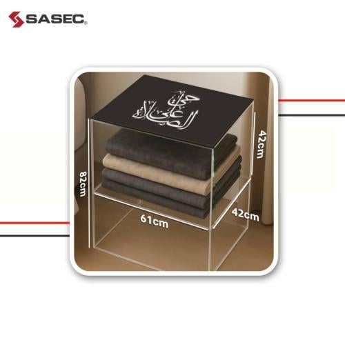 صندوق سجادات بقاعدة اكريليك