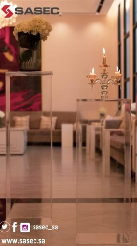 طقم استاتد منصة عرض بسماكات محددة متنوعه