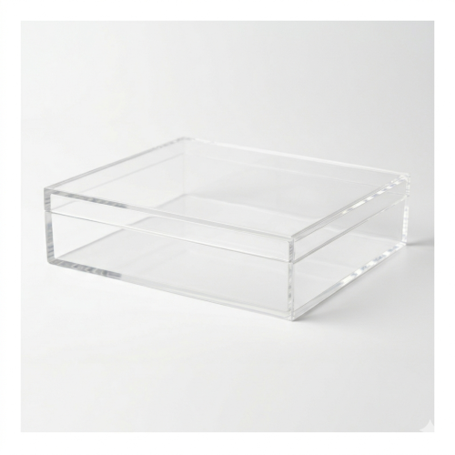 علبة اكليريك شفاف طول 25 عرض 20 ارتفاع 5 سم سماكة...