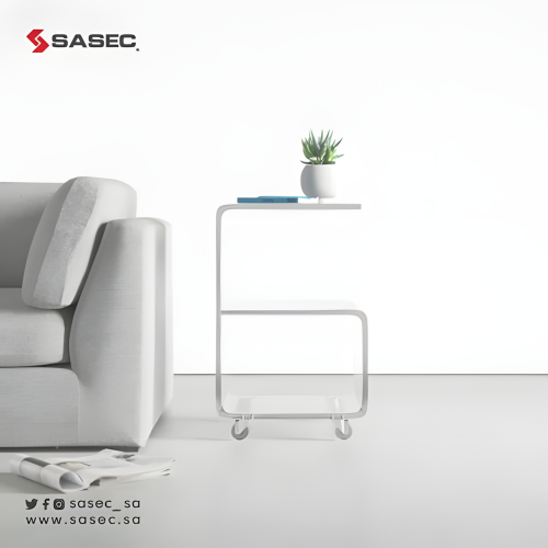 طاولة متحركة من الاكريليك