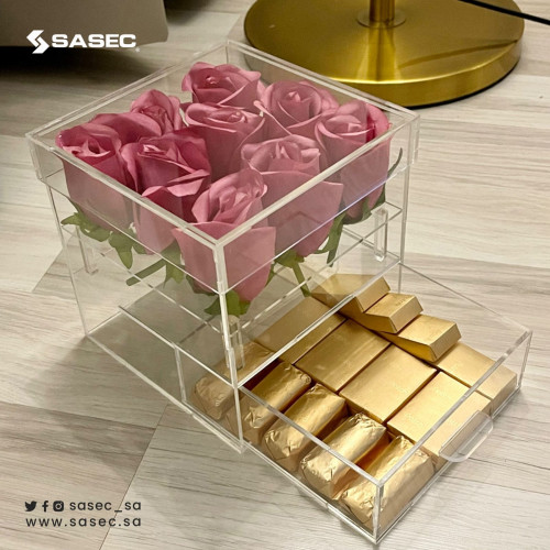 علبة اكريليك للاهداء