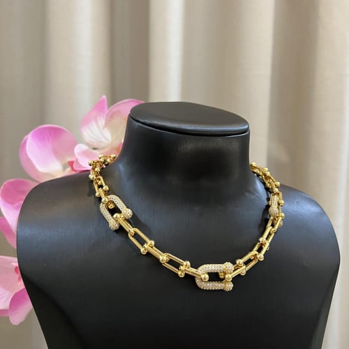 طقم تيفاني هاردوير لون ذهب فخم