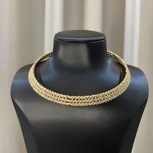 طقم اكسسوار دوريكا مكس مطلي ذهب