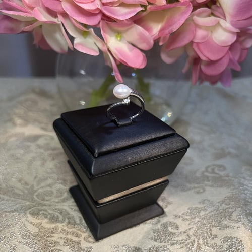 طقم فضة ولولو زراعي وزركون فخم ومميز