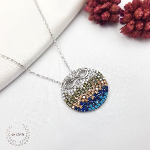 قلادة من الفضة 925 فاخرة