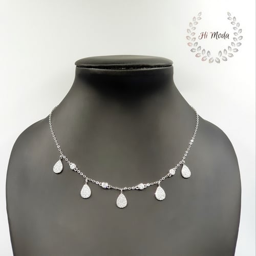 تشوكر فضة أنيق وعملي