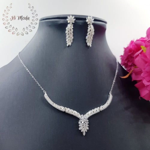 طقم فضة ٩٢٥ ولولو زراعي مميز