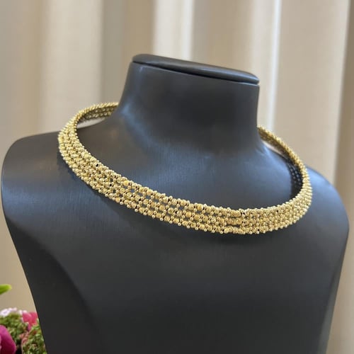 طقم اكسسوار دوريكا ذهبي مطلي ذهب