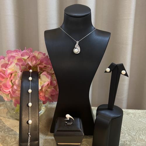 طقم فضة 925 وزركون ناعم ومميز