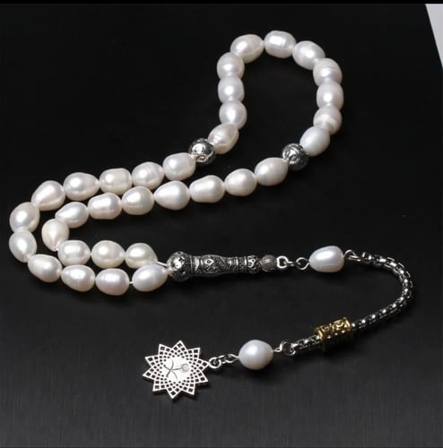 مسبحة لؤلؤ زراعي فاخرة