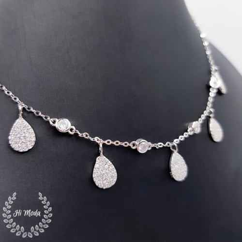 تشوكر فضة أنيق وعملي