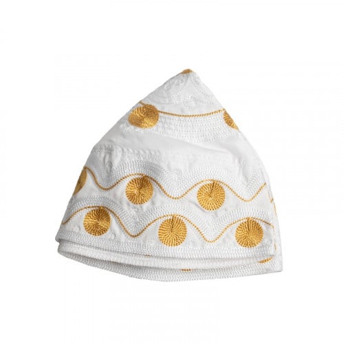 طاقية مدهبة