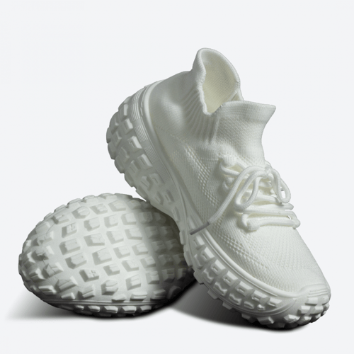 حذاء قماش نسائي ابيض| ماركة ستايلش