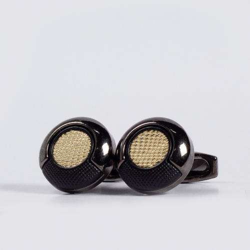 كبك رجالي لون ذهبي مع اسود