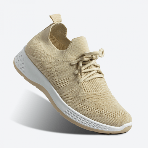 حذاء نسائي قماش بيج | ماركة ستايلش