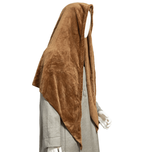 شماغ فروه لون بيج غامق