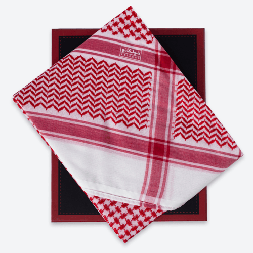 شماغ فولكانو احمر شبابي