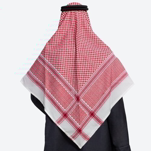 شماغ فولكانو احمر ولادي