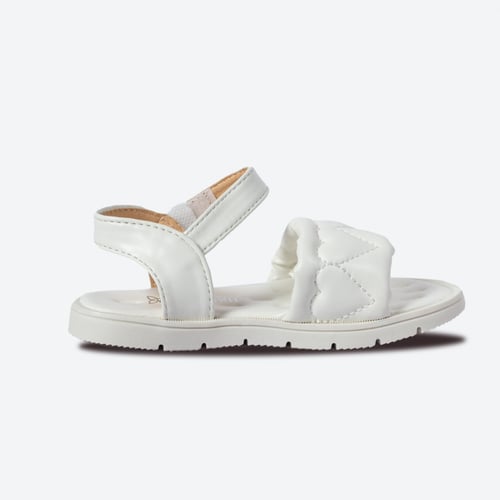 صندل بناتي ابيض موديل SRD30077 | ماركة ستايلش