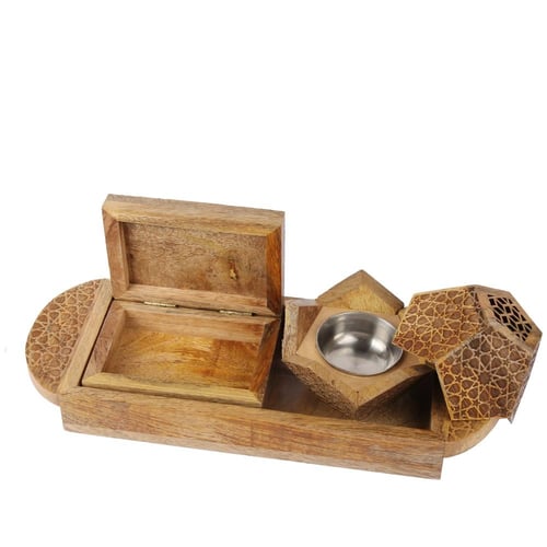 طوفرية خشبية نقش