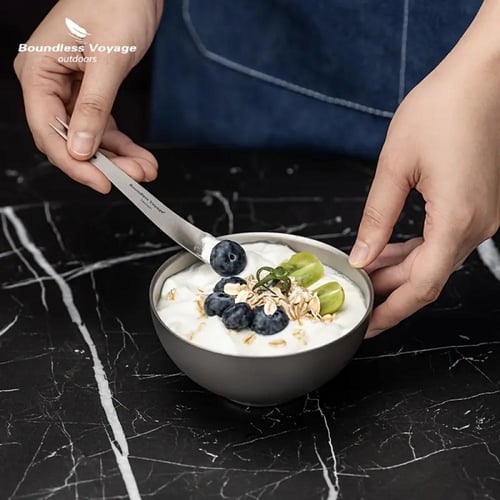 شوكة فواكه متعددة الاستخدامات - تيتانيوم