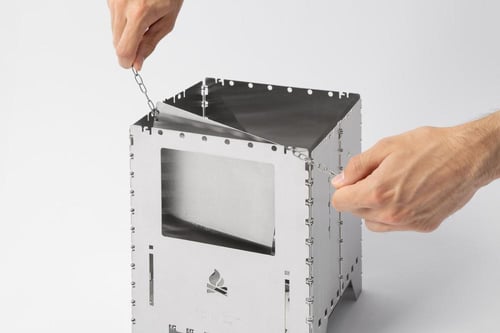 حامل حطب خاص بموقد بوش بوكس +XXL