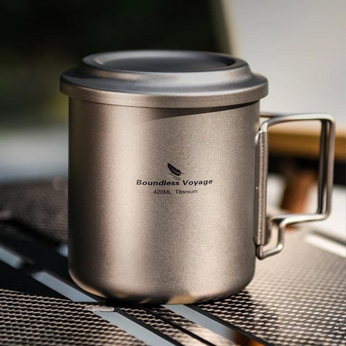 كوب الرحال - تيتانيوم ( 420 ) مل