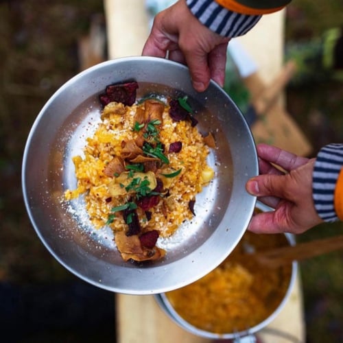 صحن ترنجيا ألمونيوم