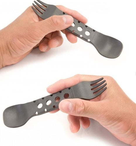 ملعقة وشوكة ترنجيا مدمجتان