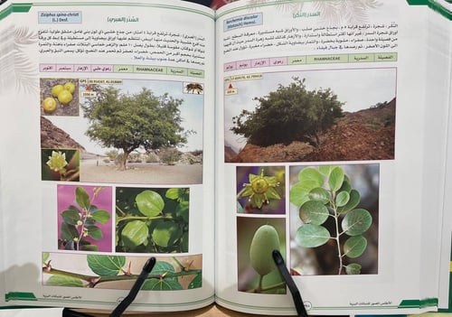 الأطلس المصور للنباتات البرية - جزآن