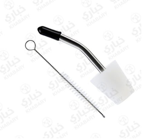 محول تقطير مزود بغطاء حماية وفرشة تنظيف