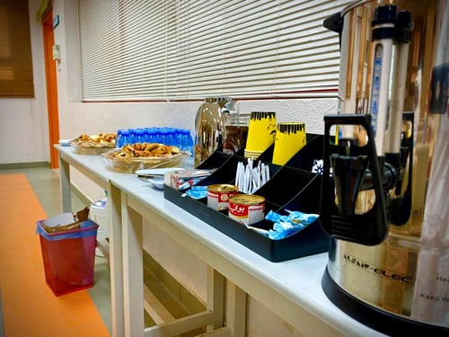 ركن الشاي والقهوة