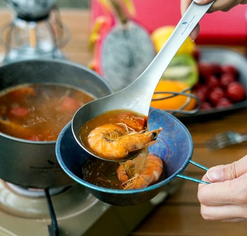 مغرفة طعام - تيتانيوم