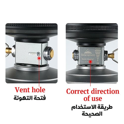 محول إعادة تعبئة علب الغاز