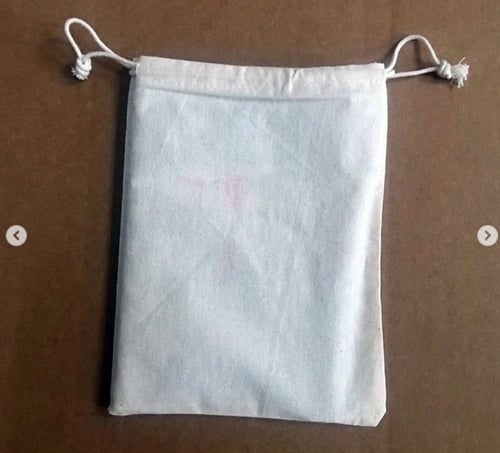 كيس قطني لحفظ الأشياء