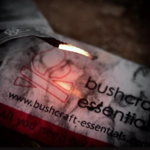 فتيل فحمي لأغراض بدء إشعال النار