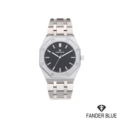 تصميم اوديمار بياجيه فضي مينا اسود