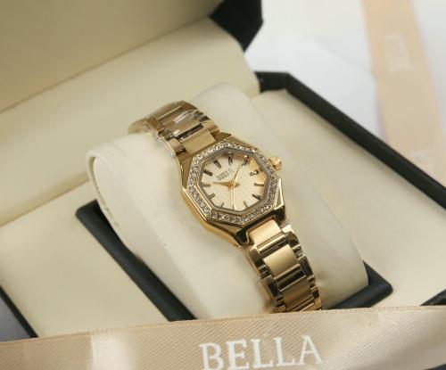 ساعة BELLA ذهبي مينا ذهبي