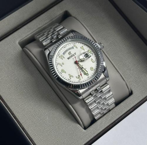 براند RIVOLY فضي مينا ابيض