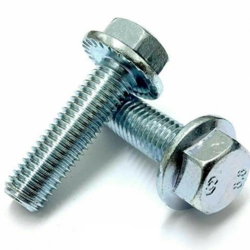 DIN6921 , Hex Flange Bolt , Grade 8.8 , Multi Coat...