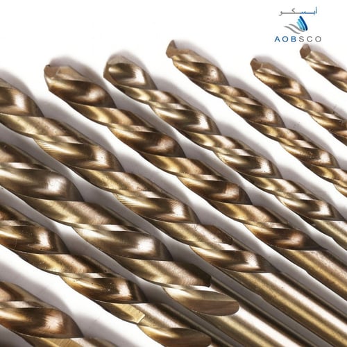 DIN338, HSS Co-Cobalt Drill Bit Gold Finish