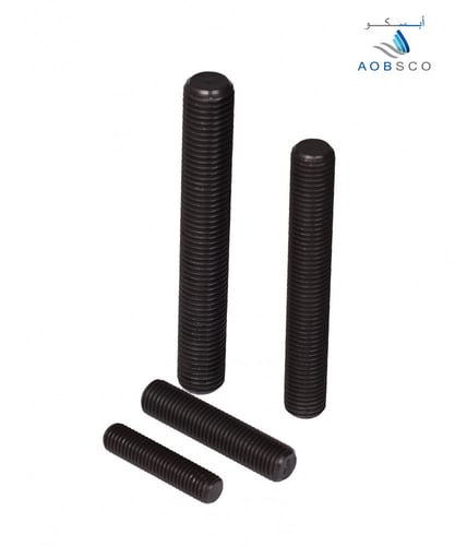 ASTM, Threaded Rod, Grade B7 , Black Plated, Sizes...