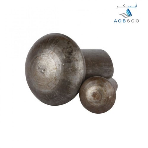 DIN660, Round Head Steel Rive, Plain