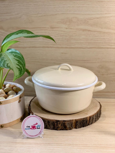 قدر معدني 22 سم