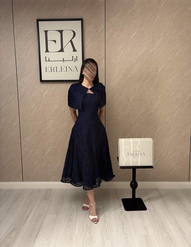 فستان روكا ميد كحلي