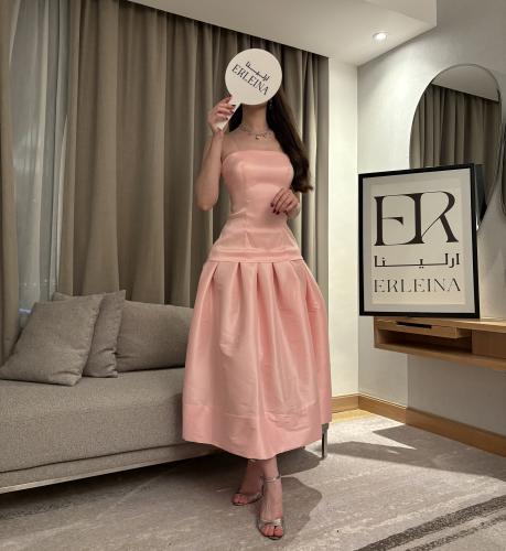 فستان ميمو وردي