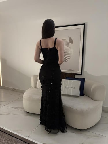 فستان سيدرا اسود