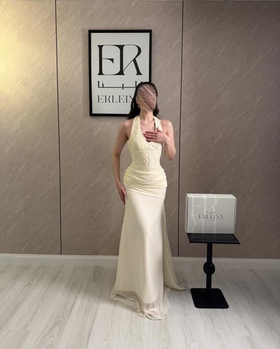 فستان ادفا كريمي