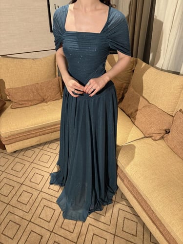 فستان ستريك بترولي